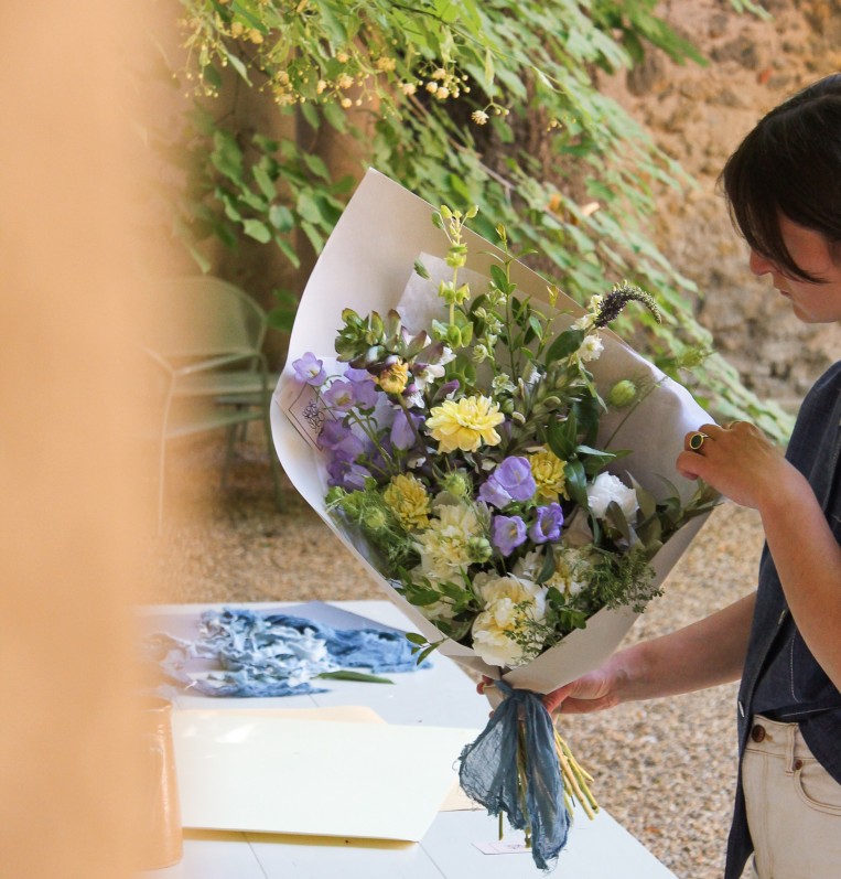Atelier bouquets de fleurs avec Atelier Nu
